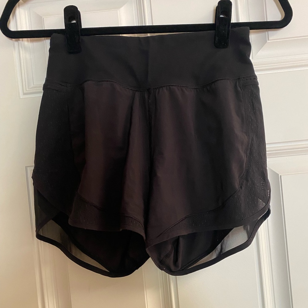 lululemon athletica Black Athletic Shorts